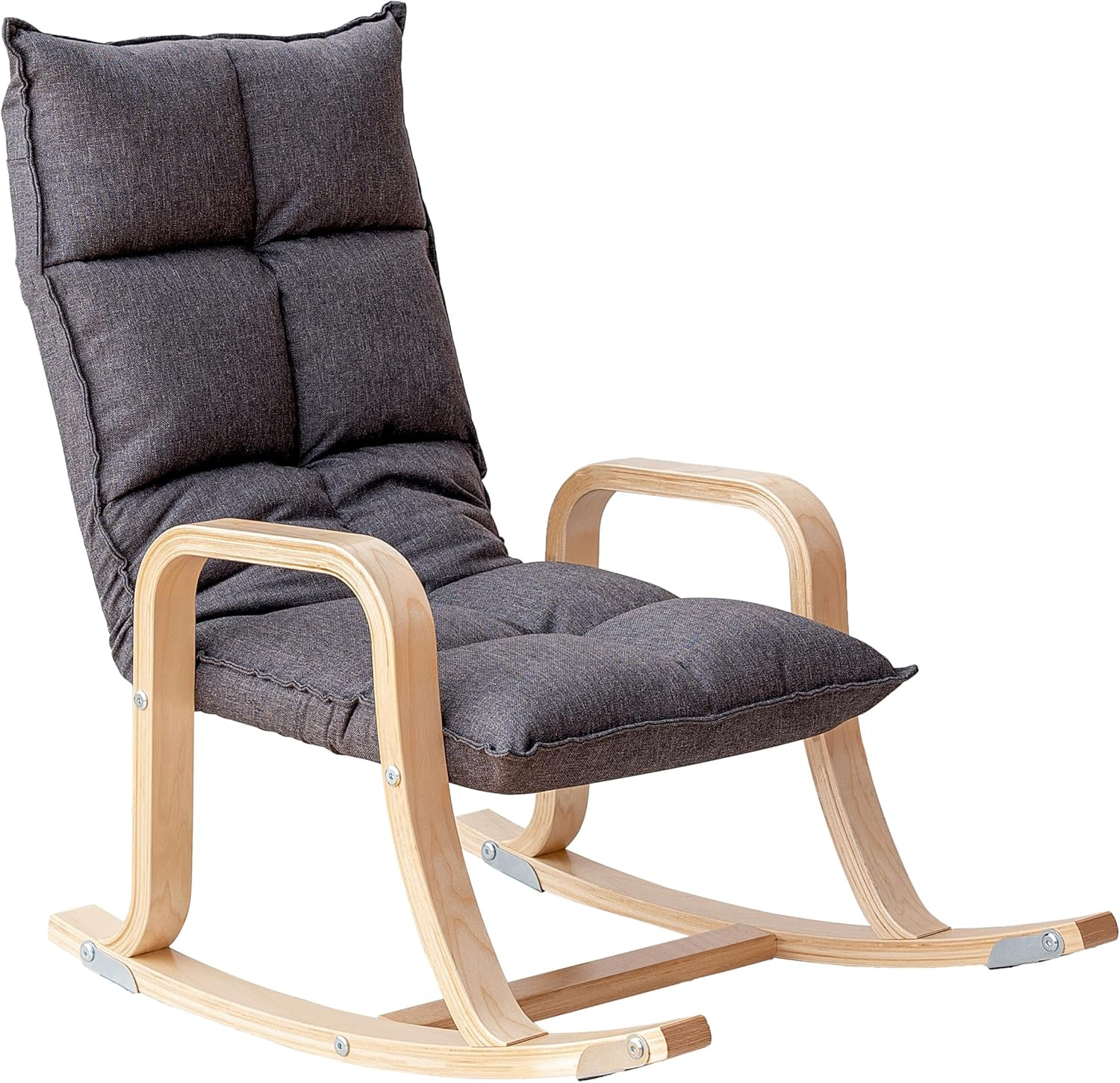 Cozy Kids' Recliner Chair - Soft Rocking Floor Seat for Playroom & Nursery