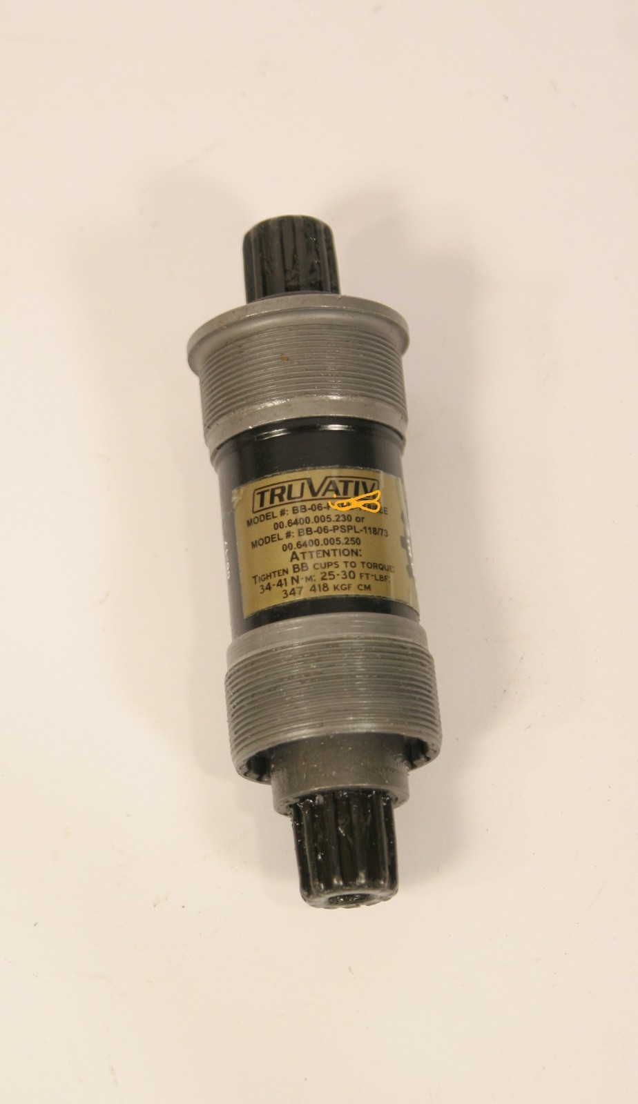Truvativ Power Spline Bottom Bracket 68*/73 x 113 1.37" x 24T thread TV13