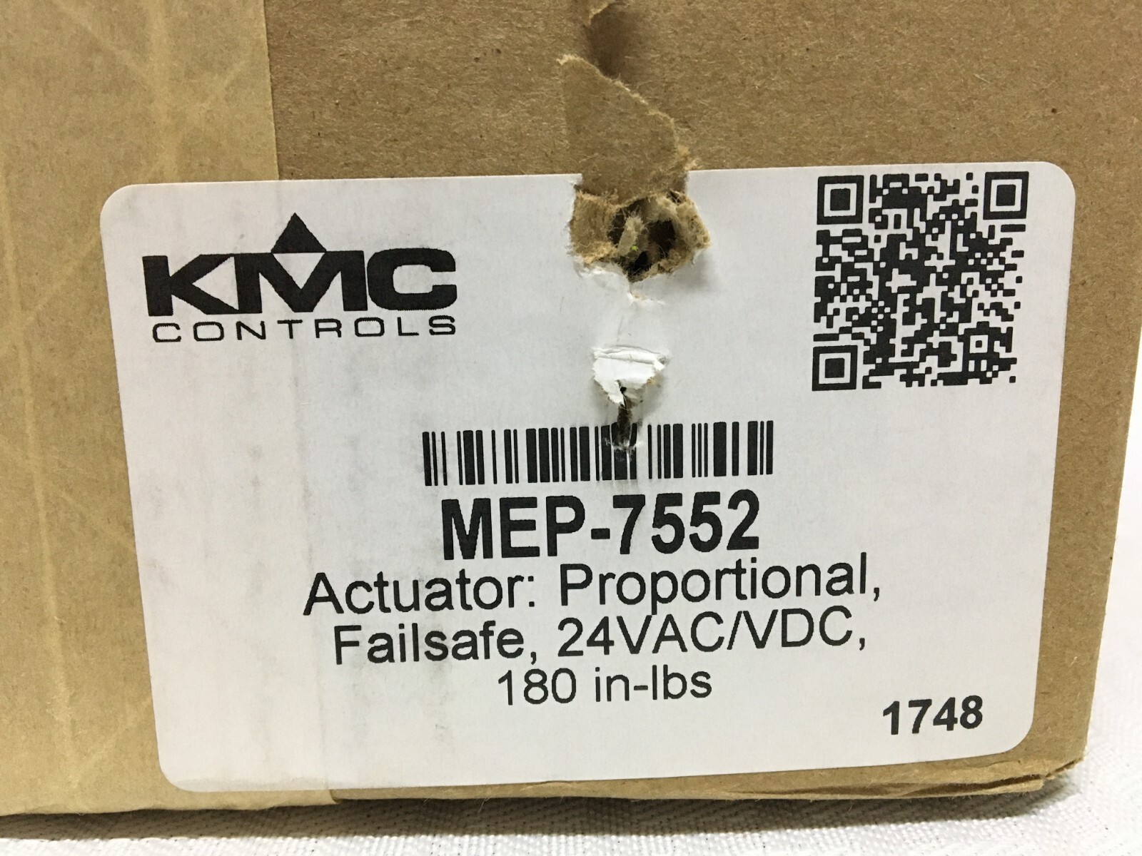 New! KMC MEP-7552 Actuator (#40013)