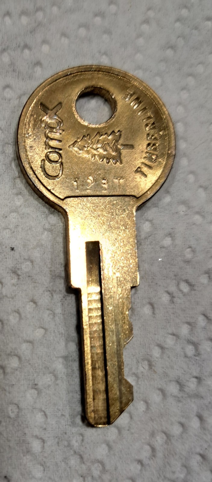 Timberline CompX OEM Key - Code 123T Replacement Key Office Cabinet Desk