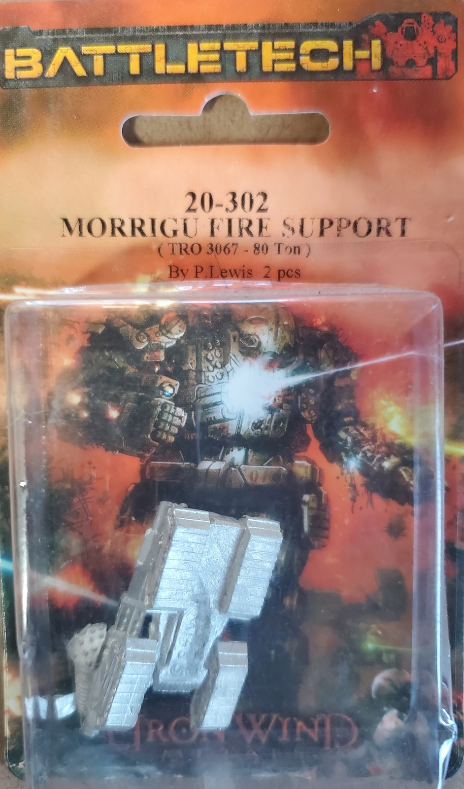Battletech Miniatures - Morrigu Fire Support Vehicle - 20-302 by IW Metals