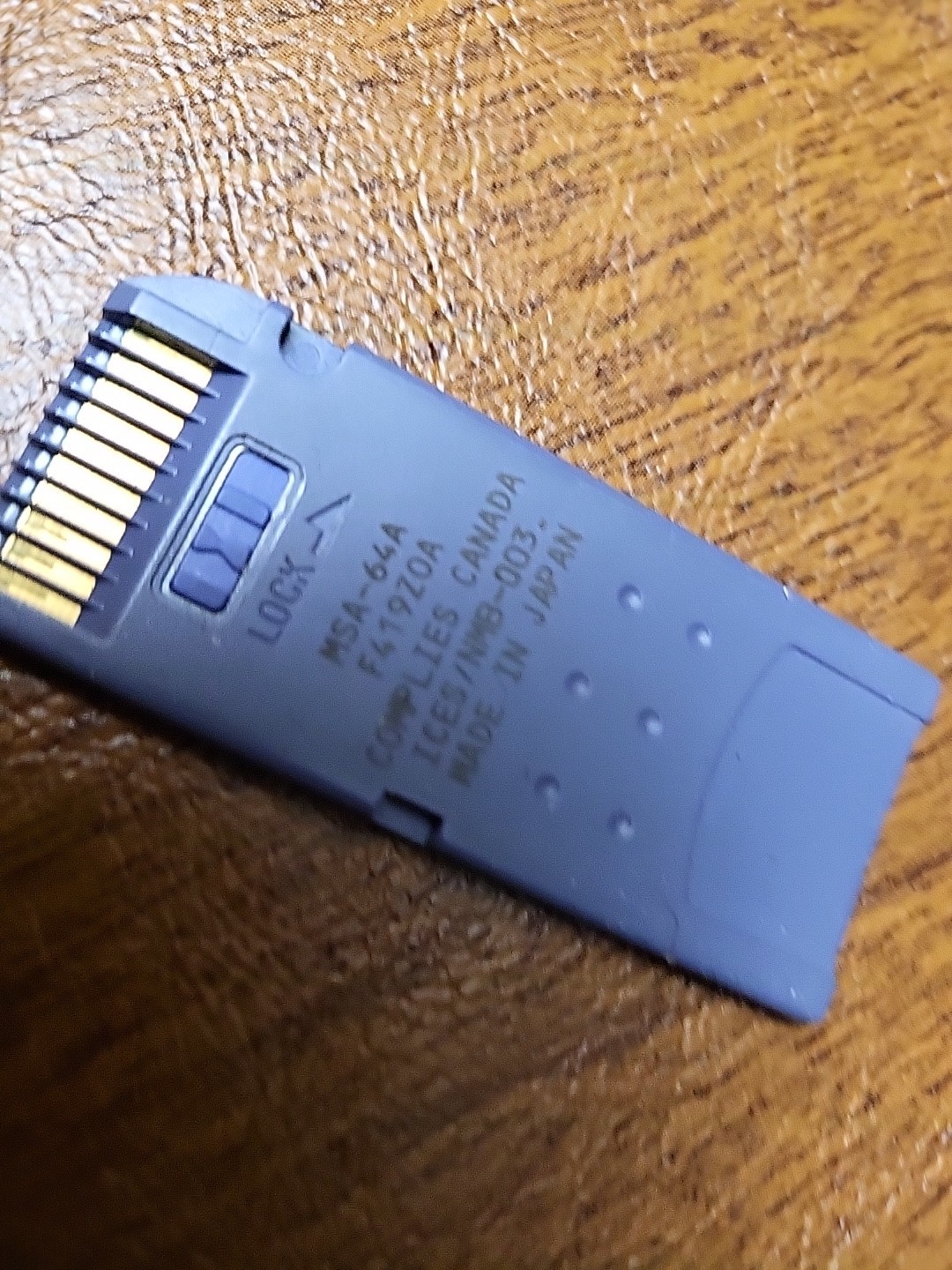 Sony Genuine Memory Stick 64MB MSA-64A Camera Memory Card