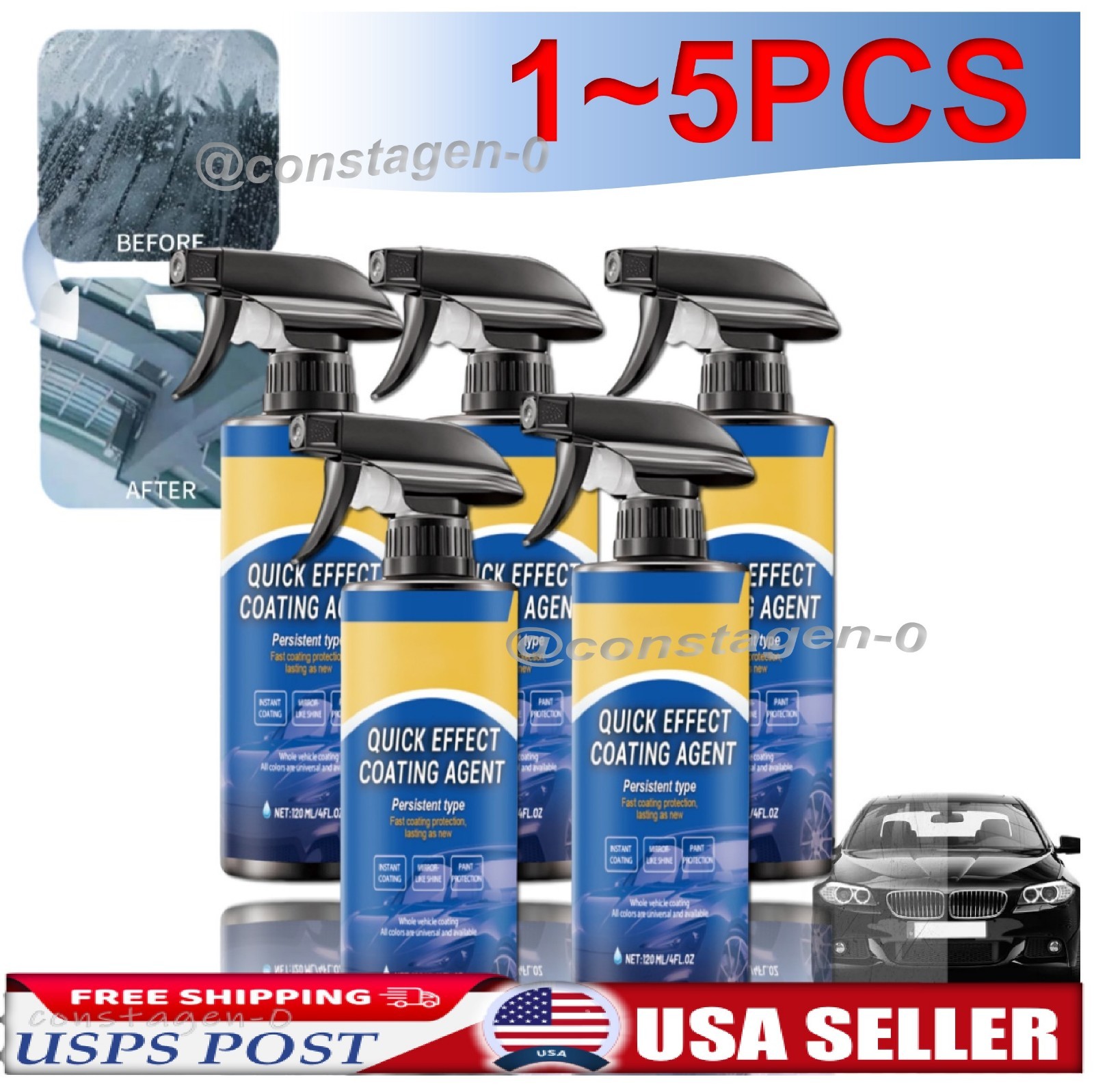 Advanced Car Quick-Acting Coating Agent Spray,Car Coating Spray,Multi-functional