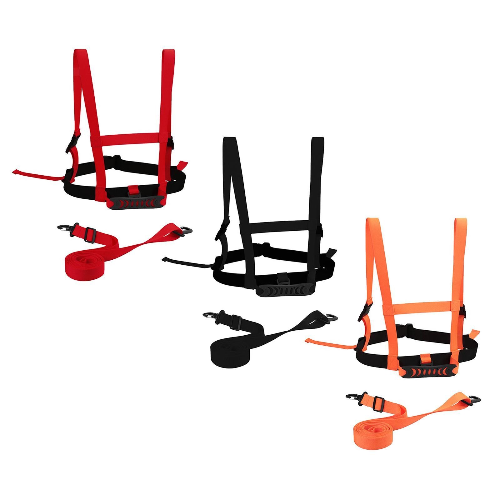 Kids Ski Harness Safety Shoulder Strap Trainer for Training Snowboard Skiing
