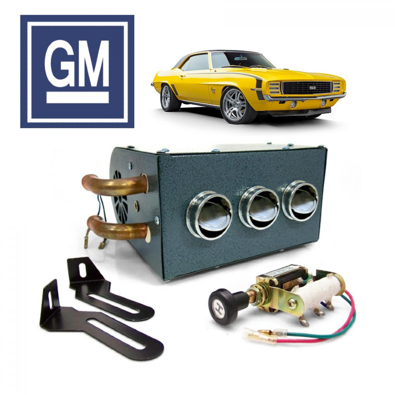 GM F-Body Camaro/ Firebird Compact Underdash Auxiliary Heater Core Box yenko 307