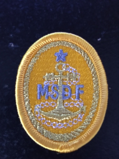 JAPAN MARITIME SELF DEFENSE COMMAND MASTER CHIEF BOAT SHIP FLEET FLOTILLA PATCH