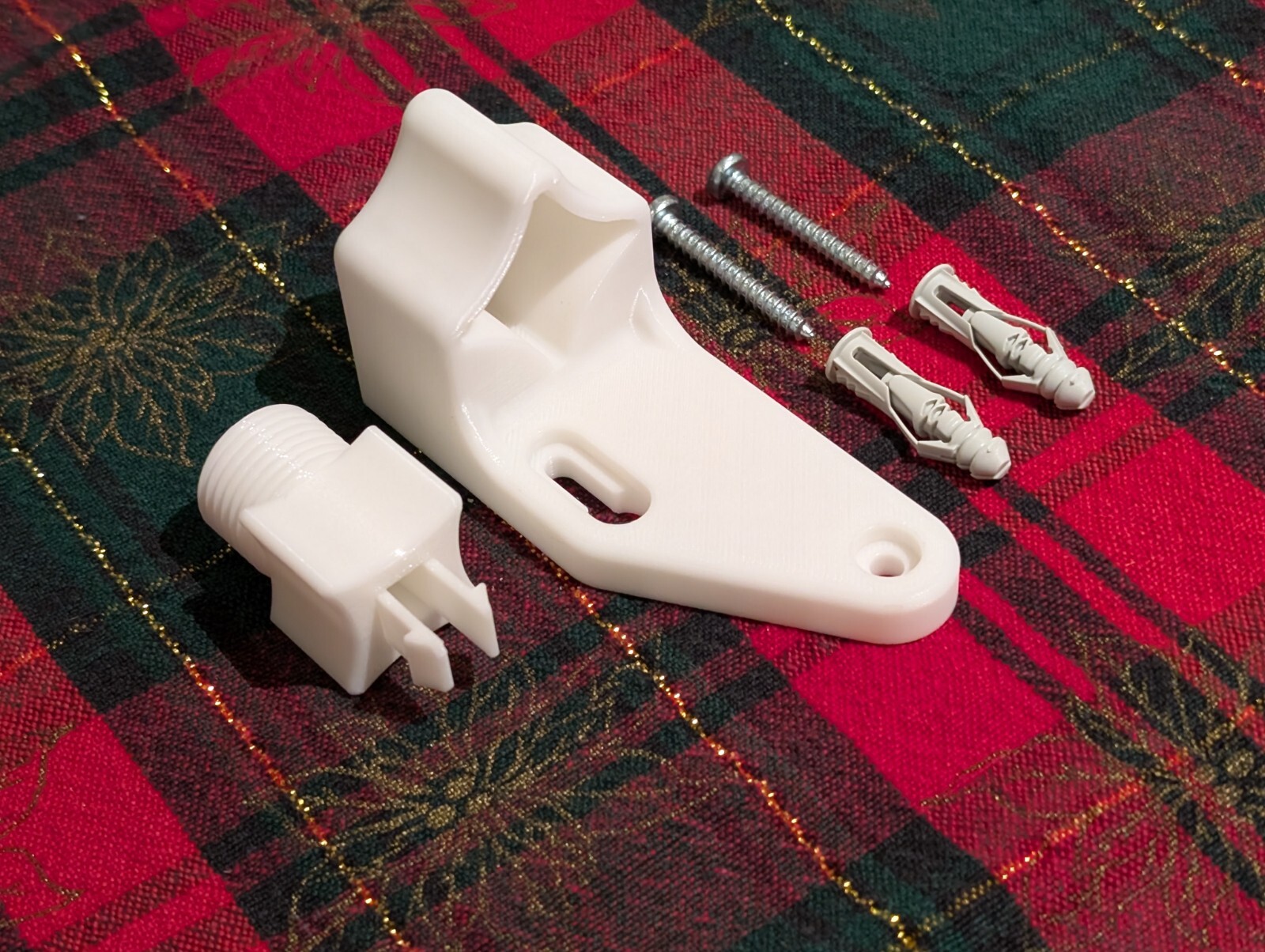Paintball Marker Gun Wall Mount w Locking Tab! INNOVATIVE DESIGN - WHITE COLOR