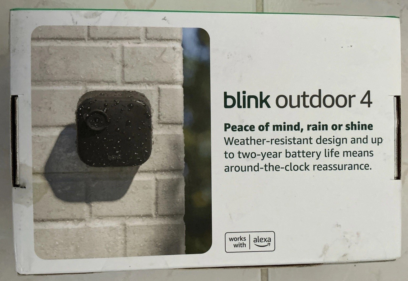 Blink Outdoor 4 Battery Powered 5 Camera System w/ sync Module Black, New Sealed