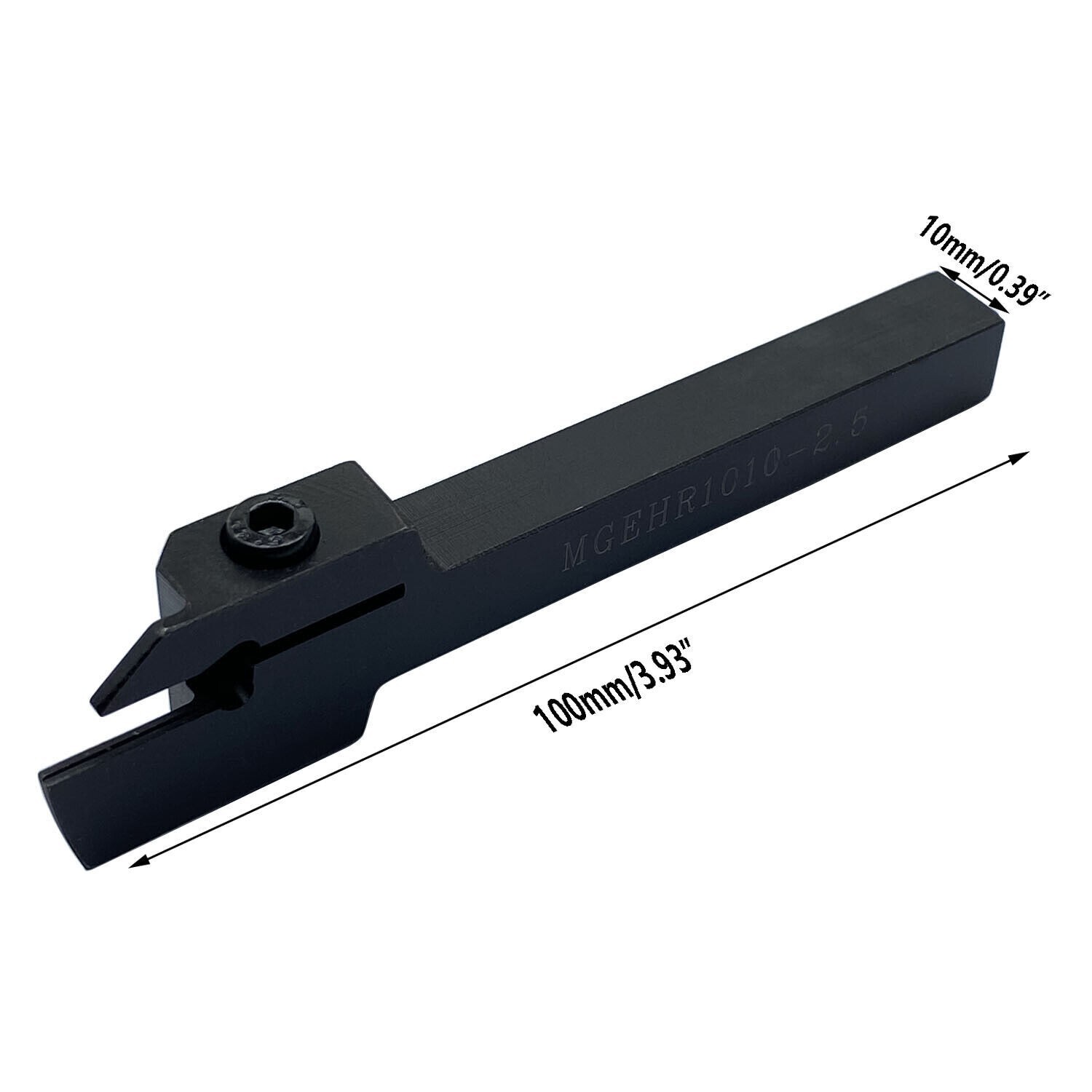 10mm MGEHR1010-2.5 CNC Grooving Cut-Off Holder 2.5mm + MGMN250-G Carbide insert