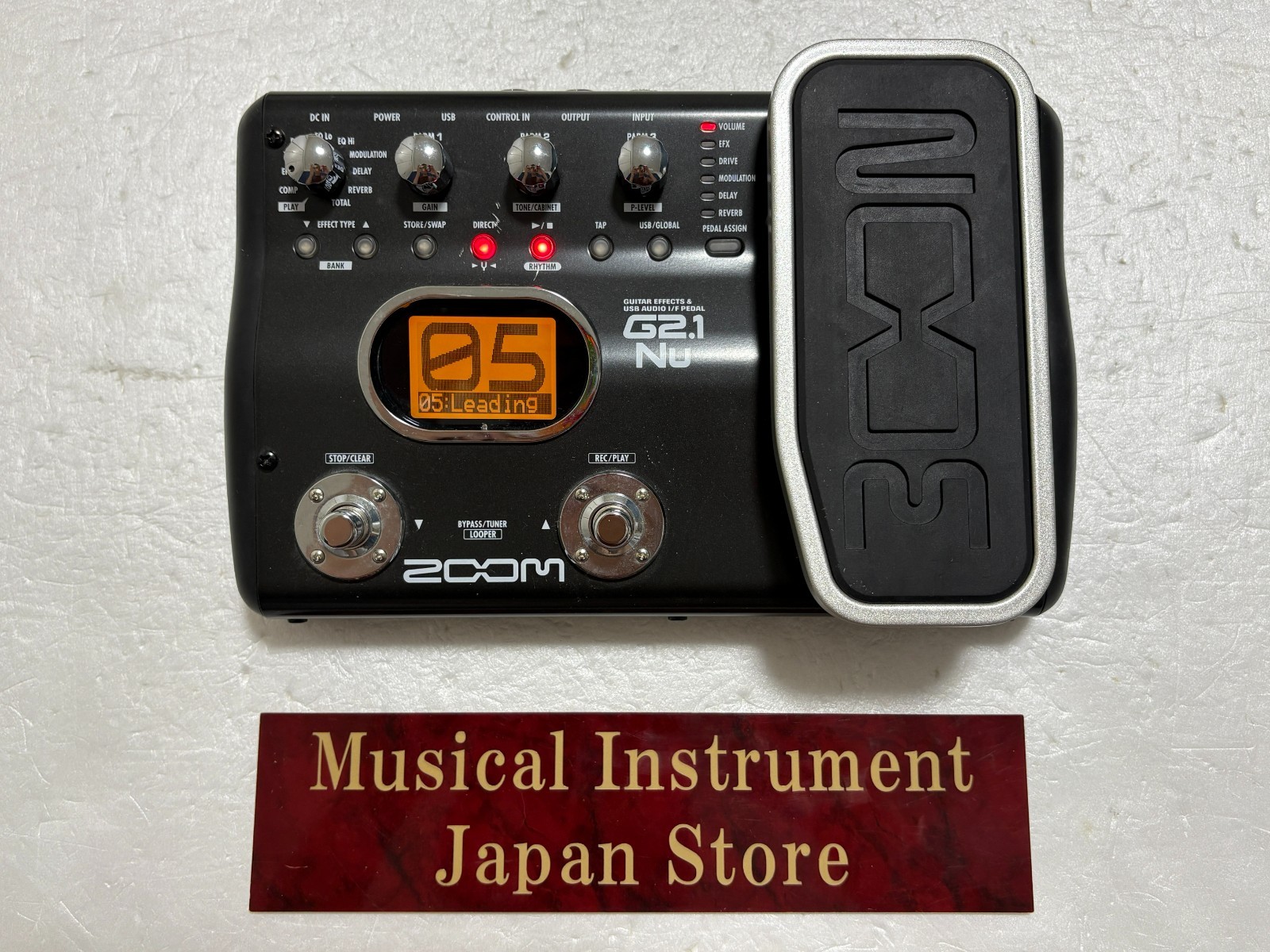 Zoom G2.1Nu Multi Effects Guitar Effect Pedal Used from Japan