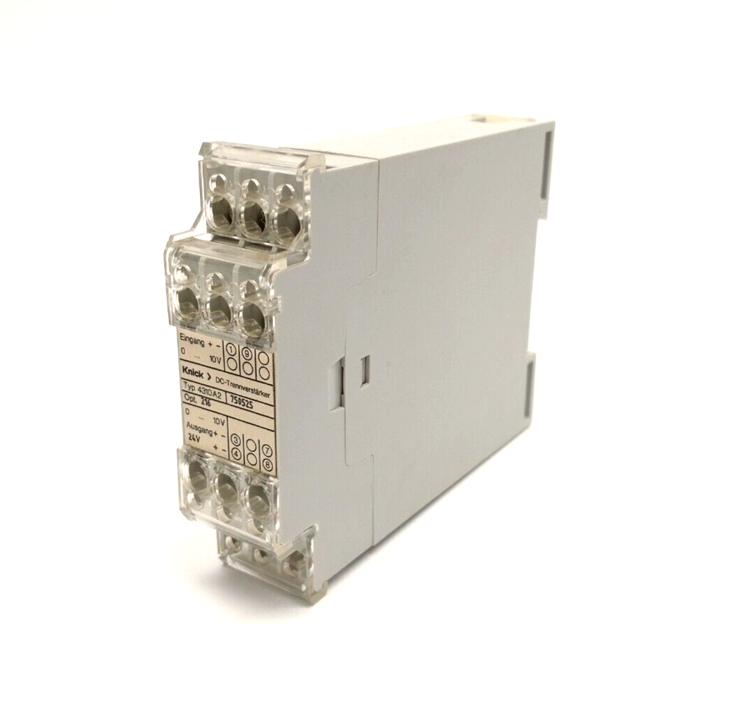 Knick 4310A2 Opt. 216 DC Isolation Amplifier 0-10V