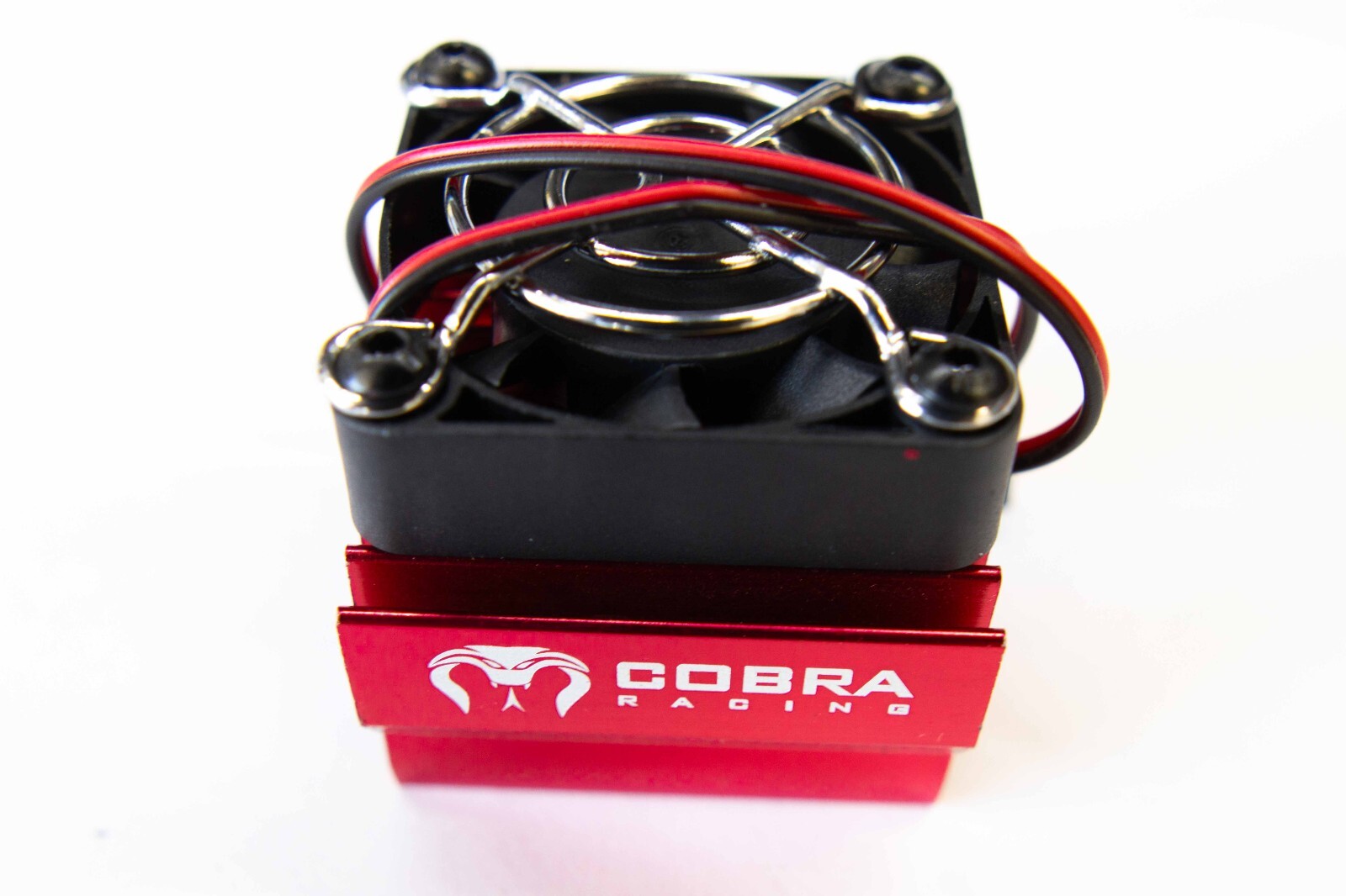 High-Performance Red RC Motor Cooling Fan for Traxxas, Arrma & More