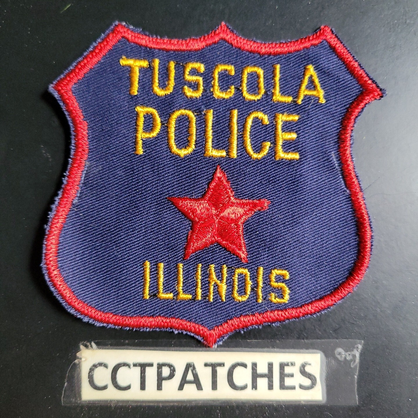TUSCOLA, ILLINOIS POLICE SHOULDER PATCH IL