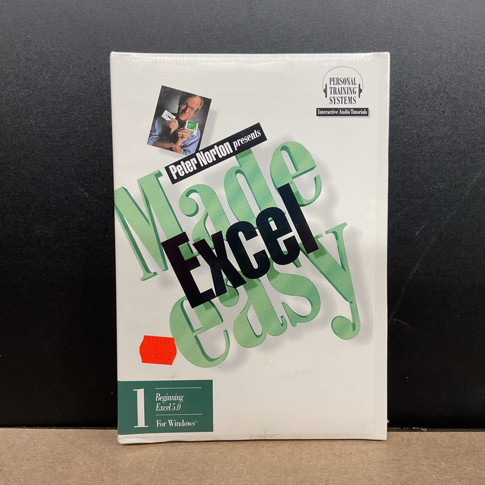 Peter Norton Beginning Excel 5.0 For Windows CD-ROM Training Factory Sealed