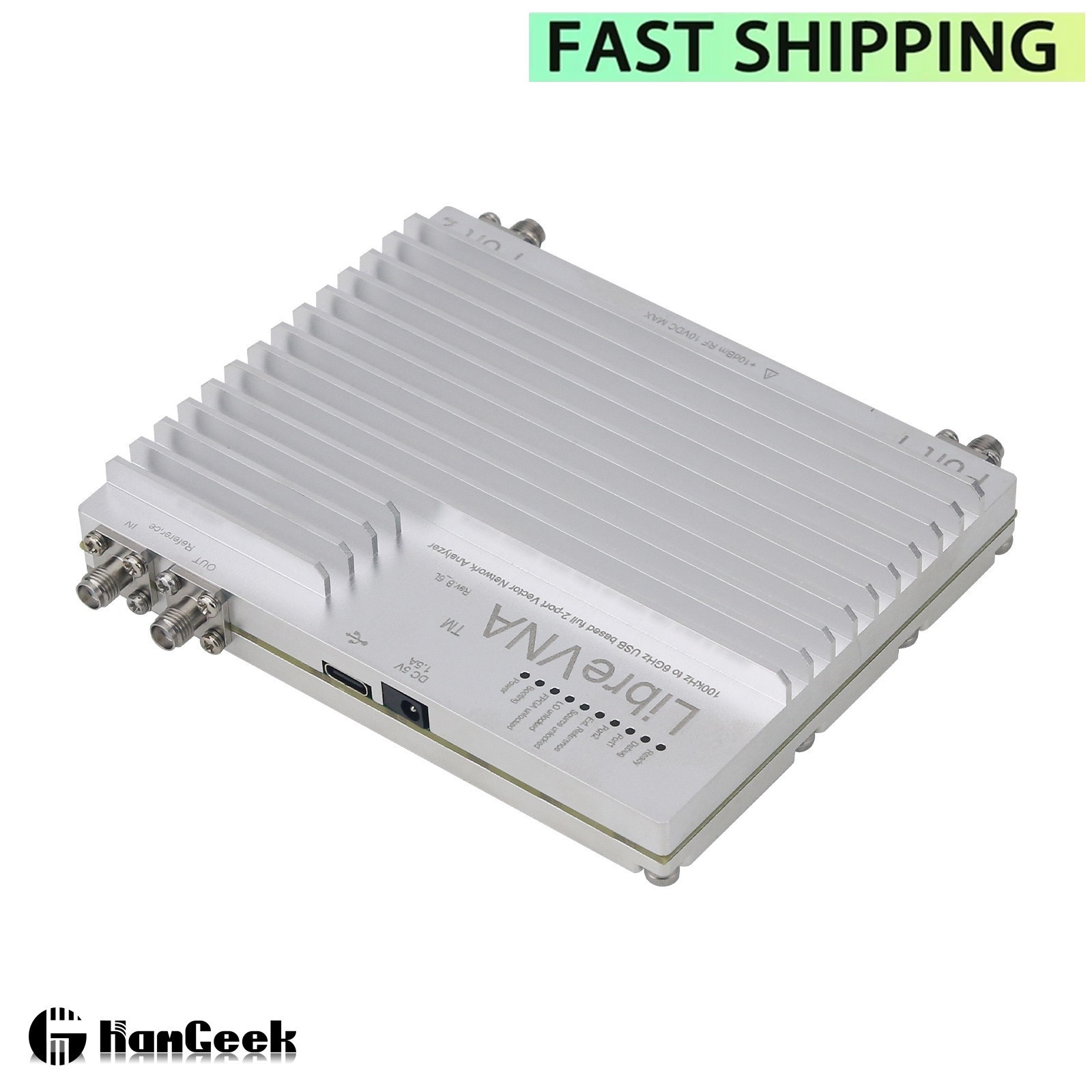 2025 Upgrade LibreVNA 100KHz-6GHz USB Based Full 2-Port Vector Network Analyzer