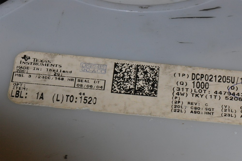 New (4pcs) DCP021205U/1K TEXAS INSTRUMENTS Module Converter