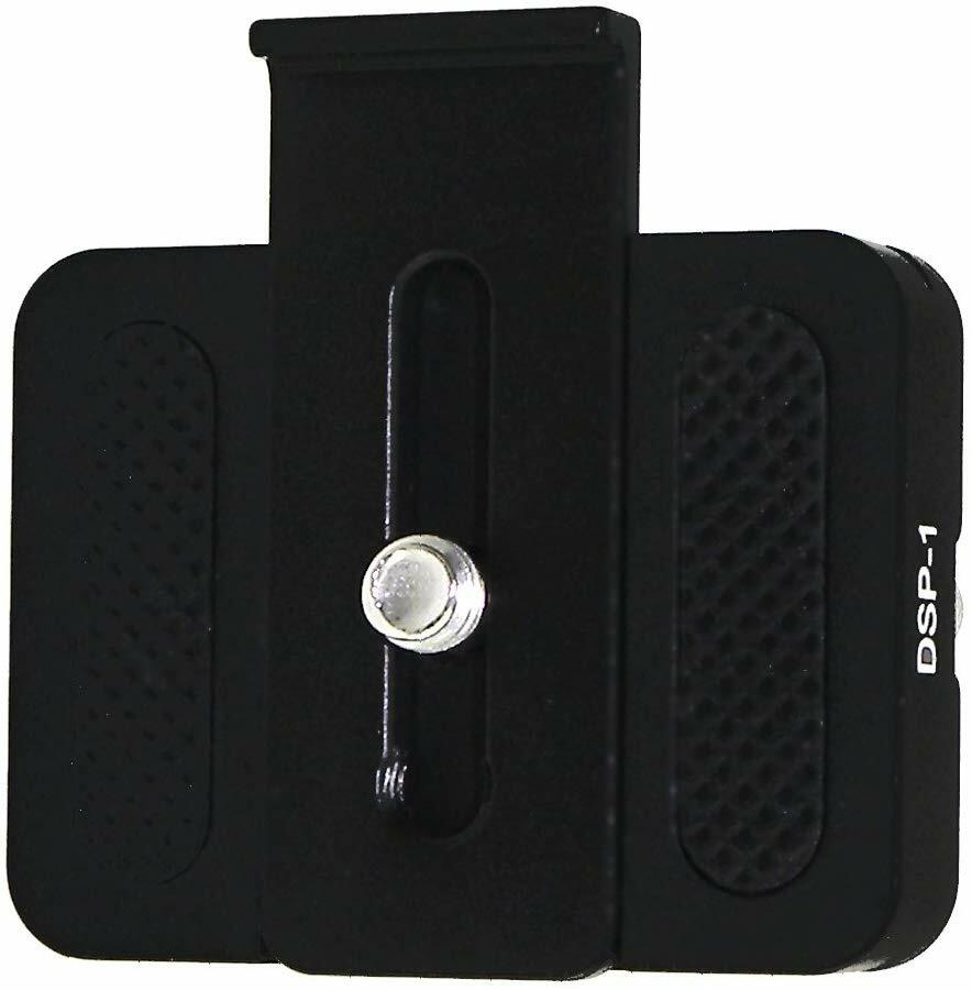 Desmond DSP-1 50mm QR Camera Plate w Sliding Movable Backstop Arca Swiss Comp