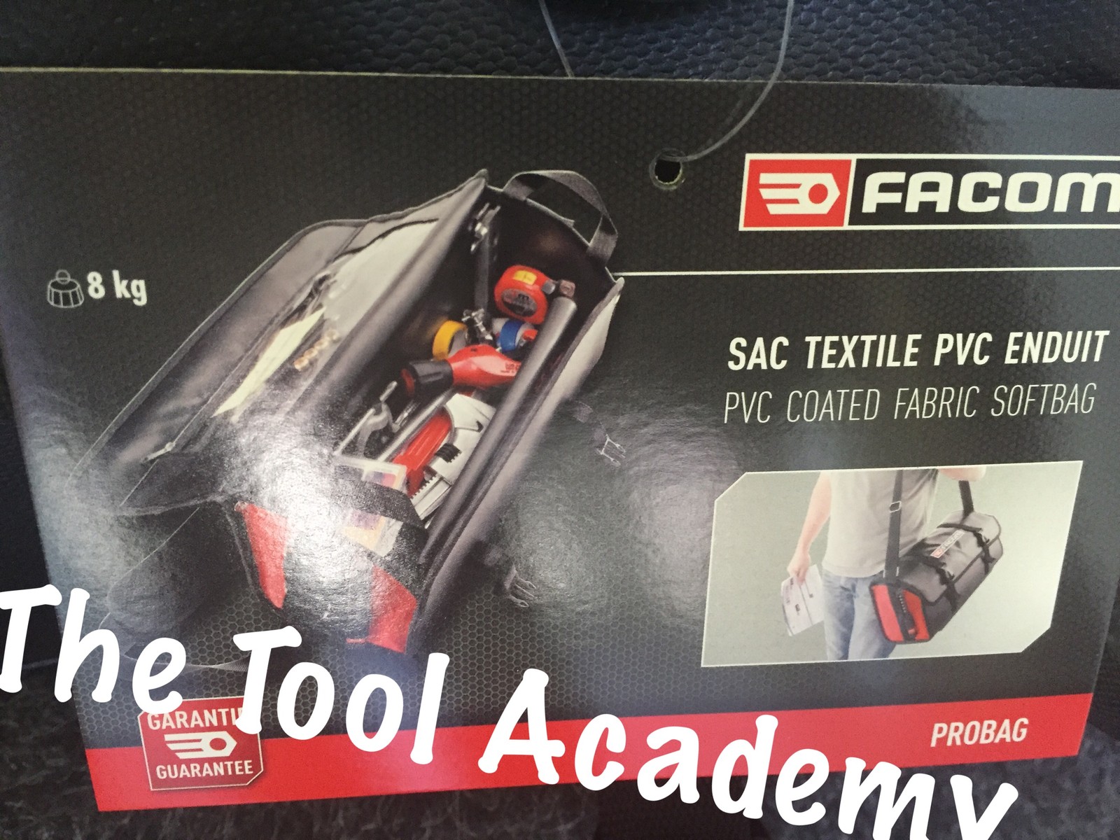 FACOM TOOLS TOOLBAG TOOLKIT BAG PVC COATED WATER RESISTANT REINFORCED