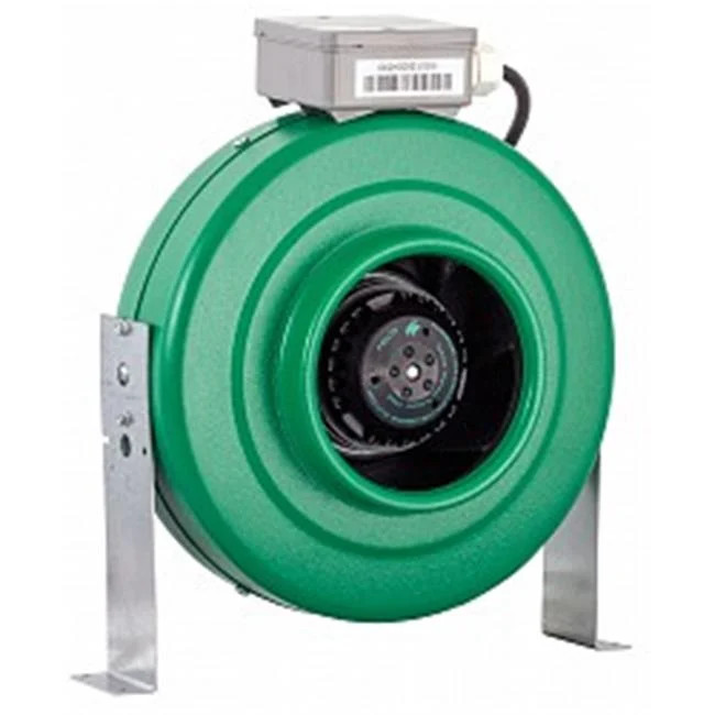 Hydrofarm Active Air ACDF6 6 Inch In-Line Fan 400 Cfm