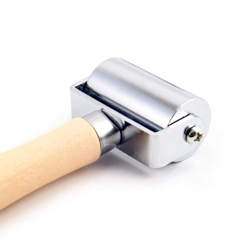 Leather Press Edge Roller Tool 60mm & 26mm Platen Laminating Tool