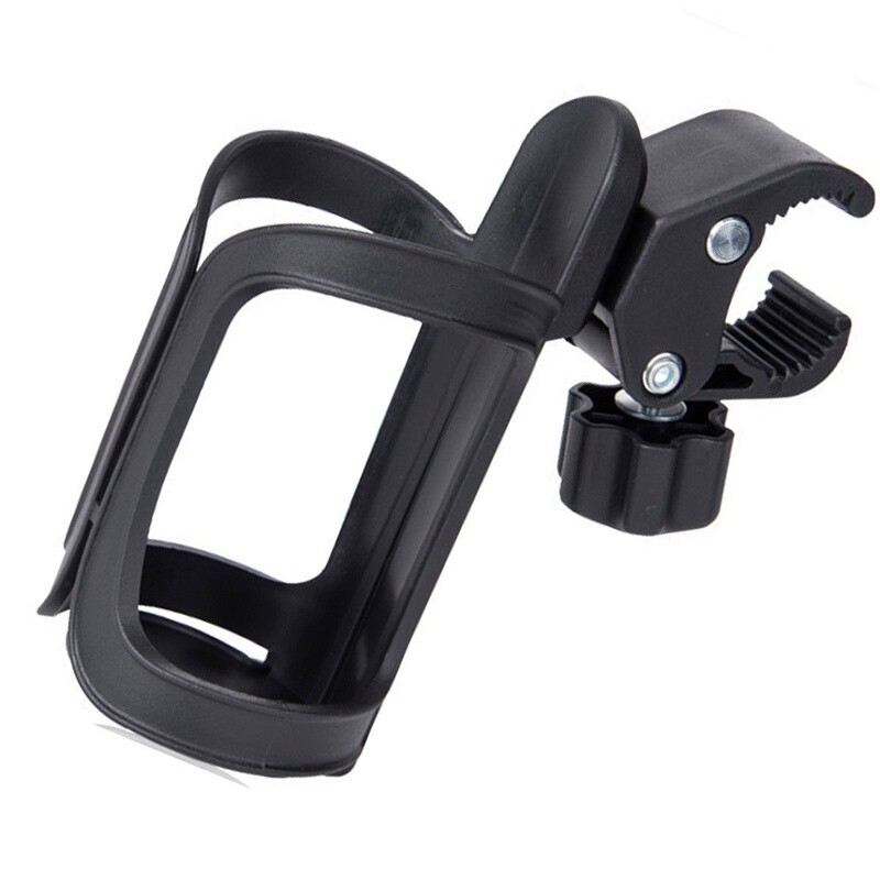 Kid Baby Stroller Bottles Cup Holder Storage Rack Bike Strollers 360 Degrees