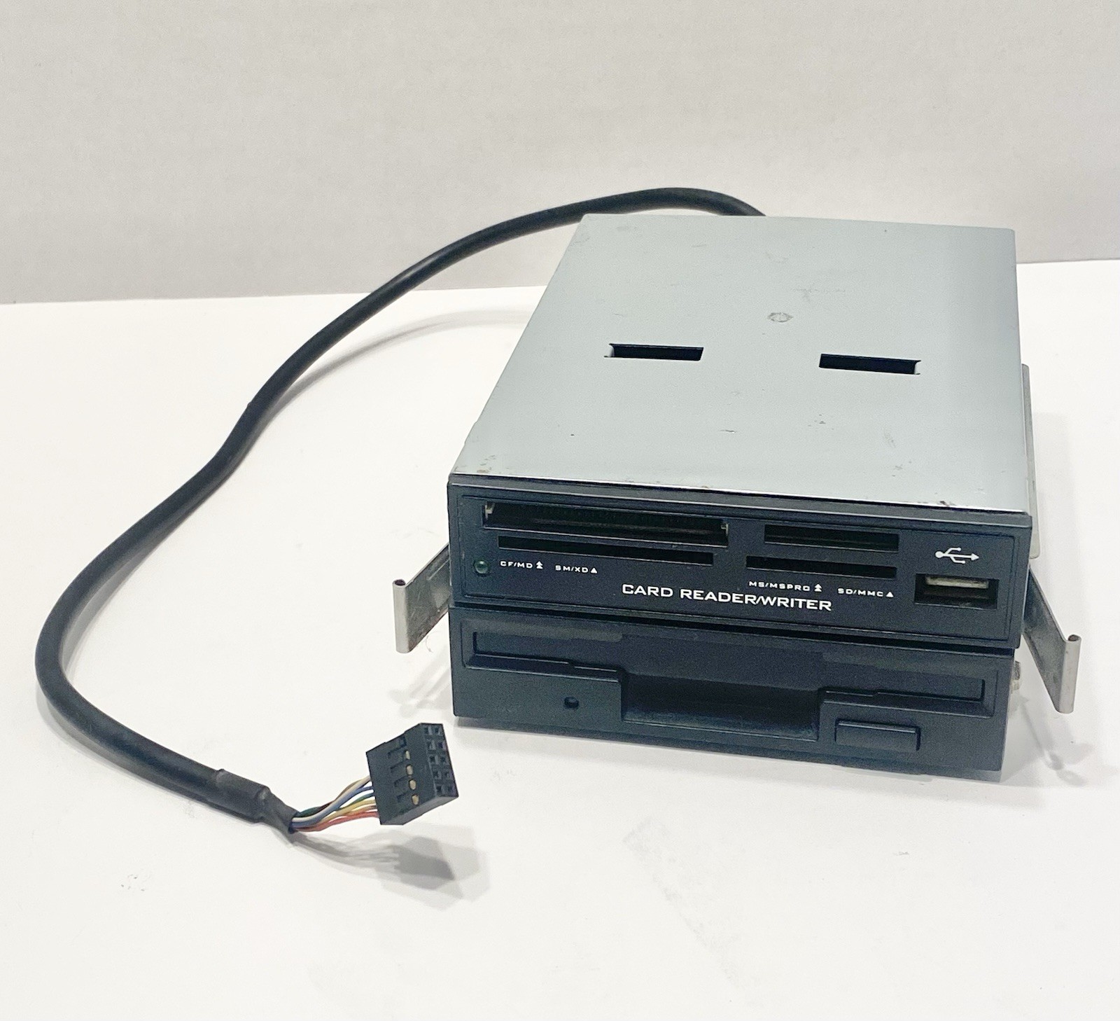 Internal 3.5" All-in-1 Card Reader/Writer + Floppy “AS FOUND” Unknown Condition