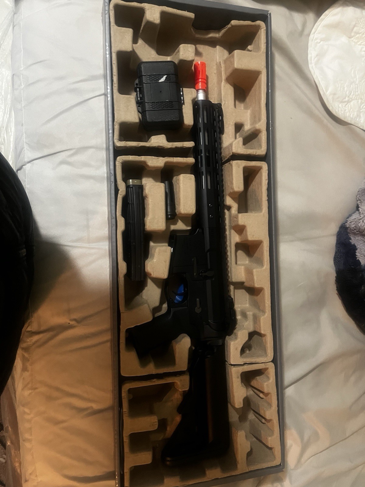 Noveske Electric Airsoft Rifle Adjustable Stock Transparent Magazine Picatinny …