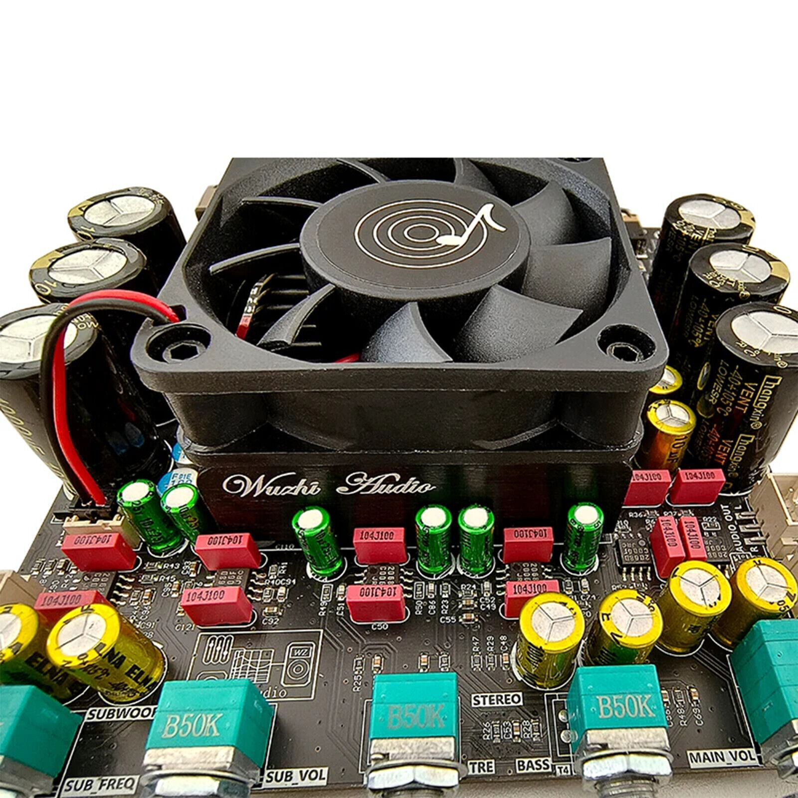 ZK-AS21P 2.1 Bluetooth HiFi Audio Power Amplifier Module High Performance AmpsB