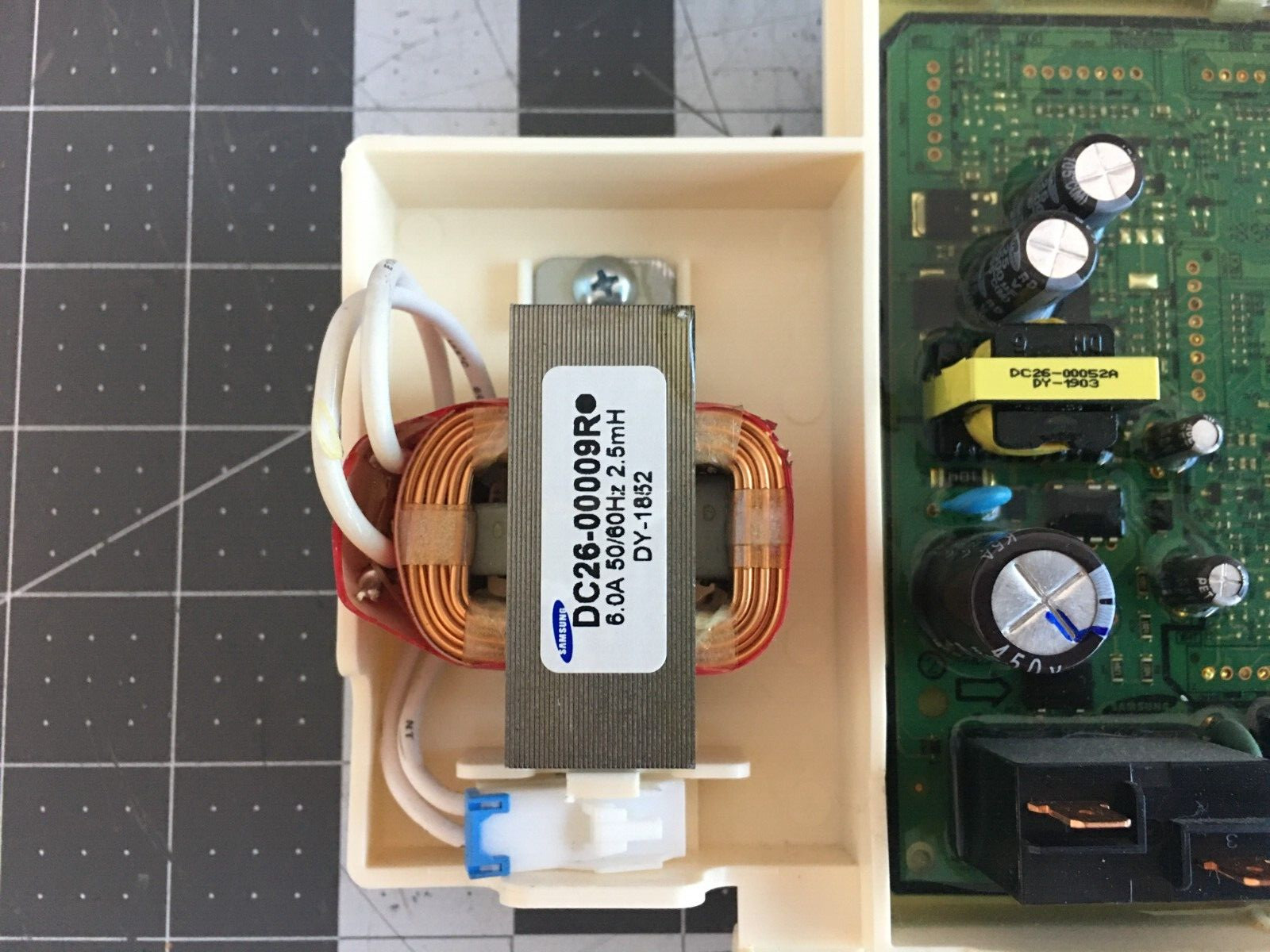 Samsung Washer Main Control Board P# DC92-01803D