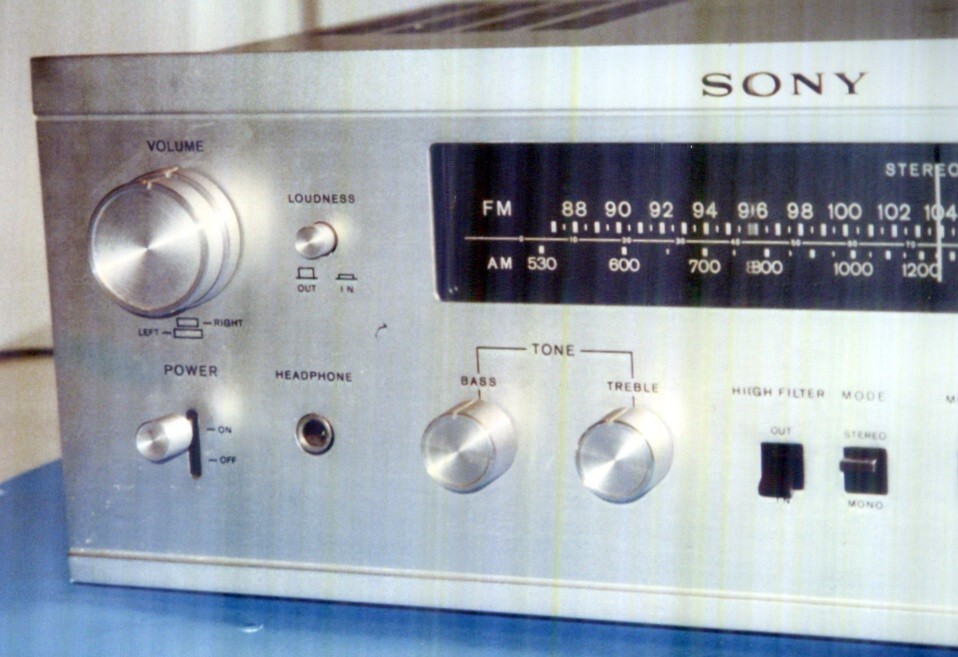 Sony Model STR-6040 AM FM Stereo Receiver Tested Works