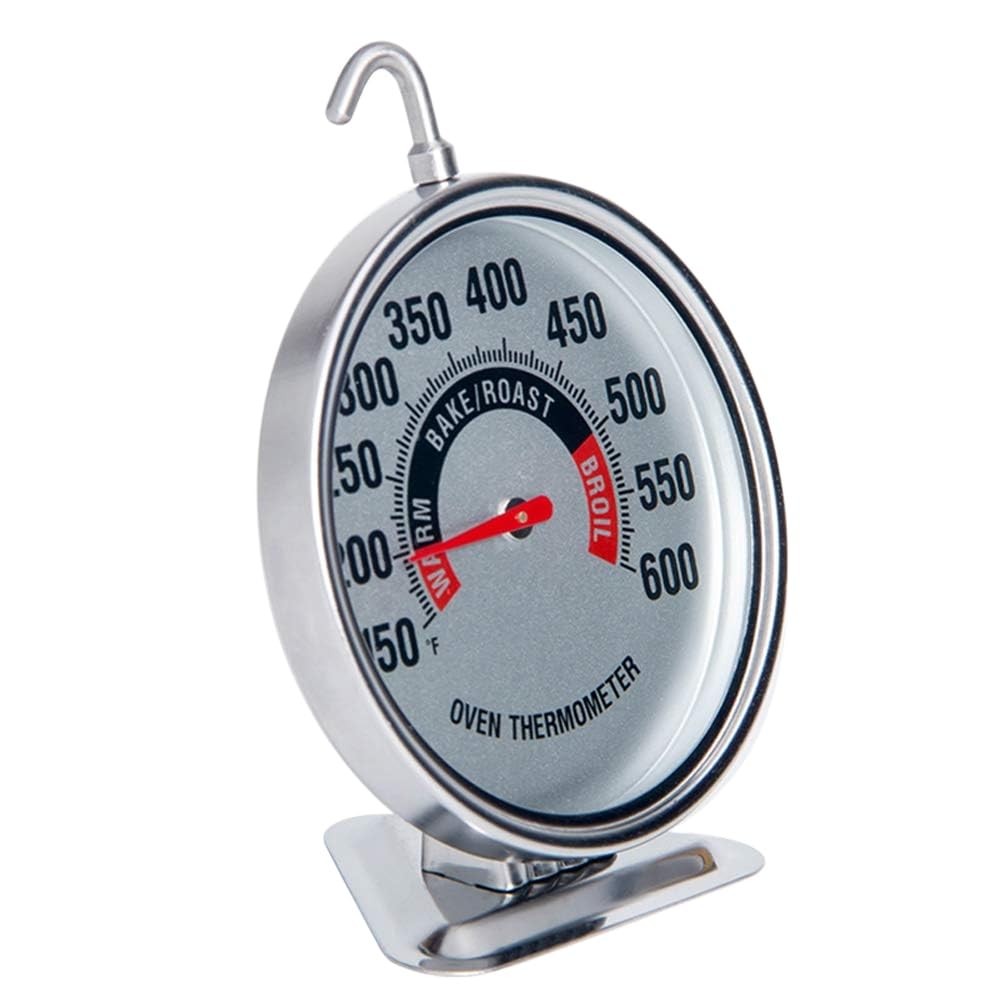 Oven Thermometer Extra Large 3" with Easy-Read Dial | 150-600F Pro Accurate T...