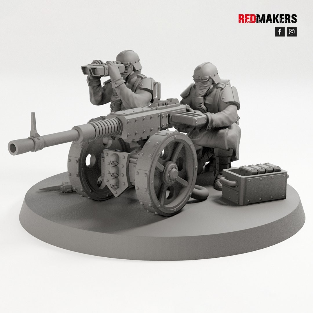 DEATH DIVISION HEAVY SUPPORT TEAM WITH STUBBER