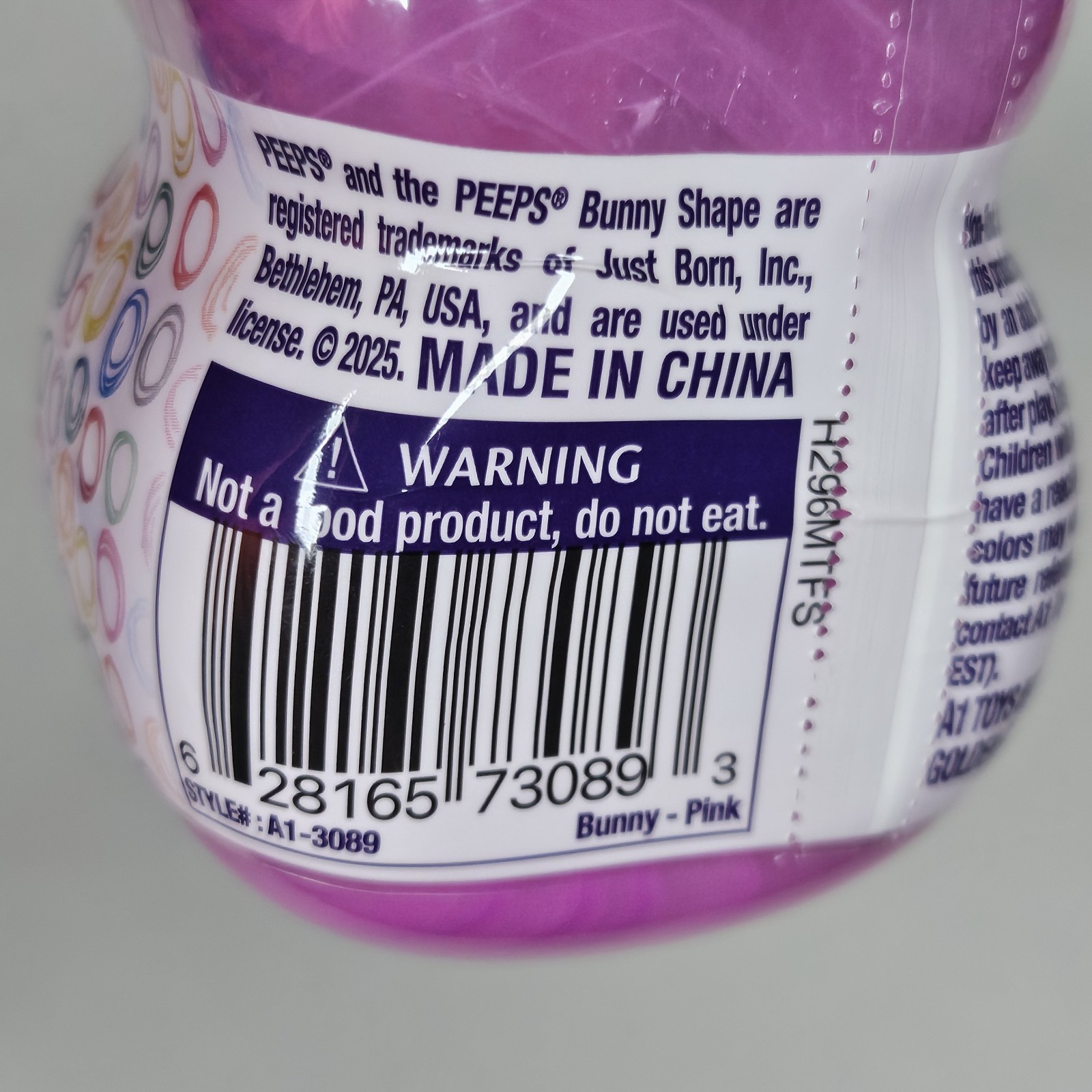 New Lot Set 4 Peeps Blue Pink Bunny Dough Kit Pack Marshmallow Scent Easter