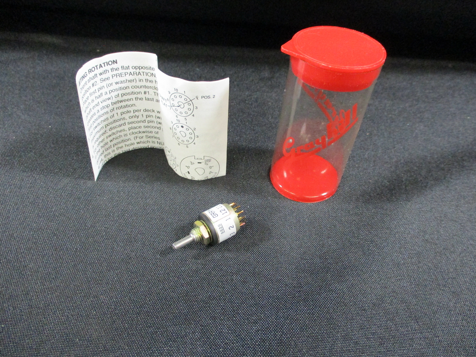 *NEW* GRAYHILL 51COP30-01-2-AJN ROTARY SWITCH