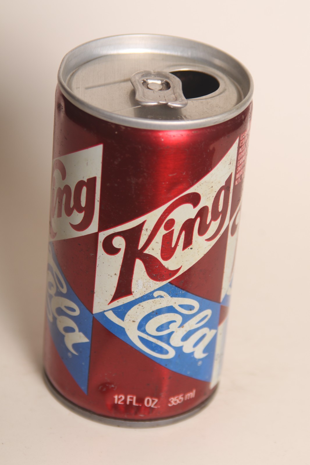 King Cola soda can - 12oz