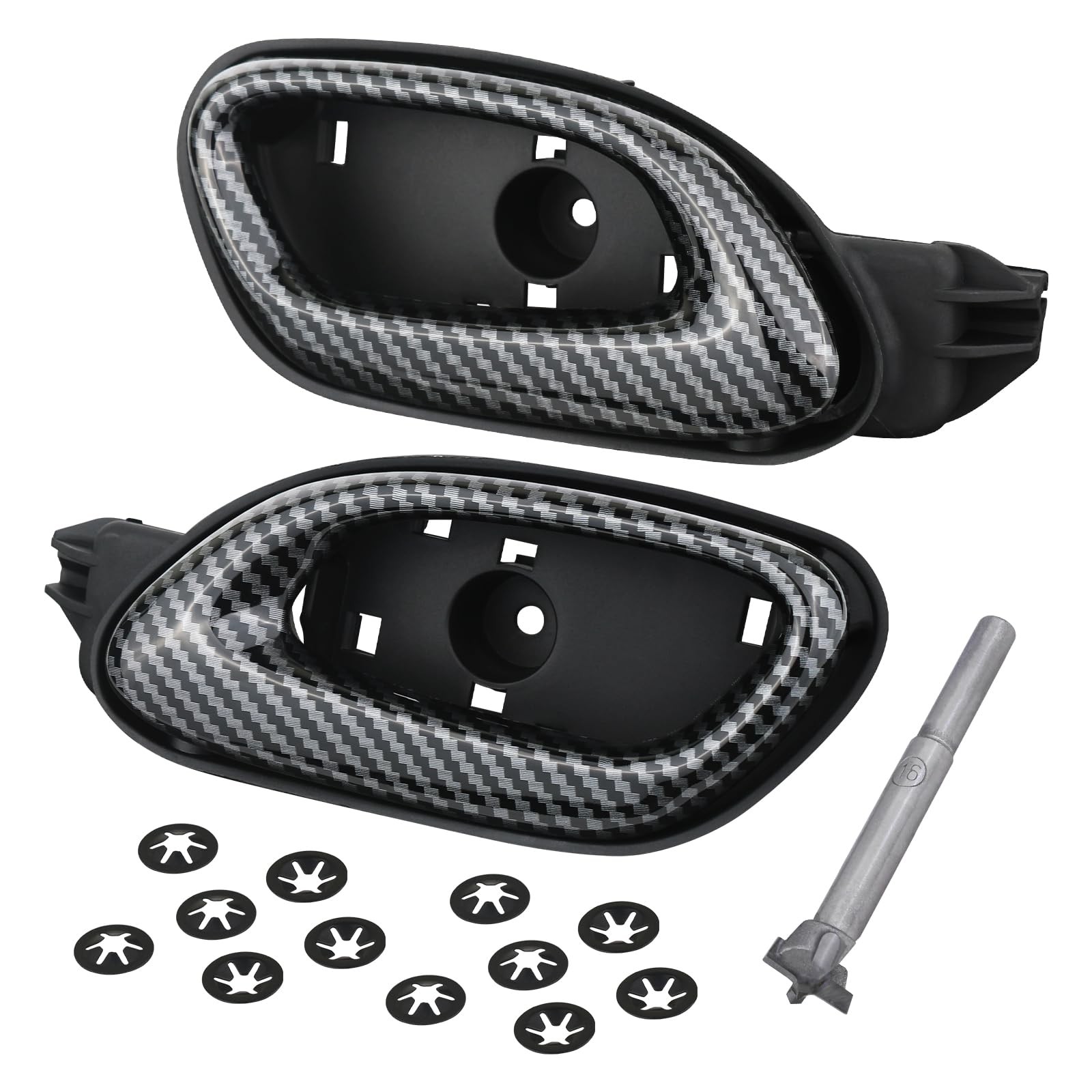 APPERFiT Camaro Carbon Fiber Interior Door LH & RH Fiber,