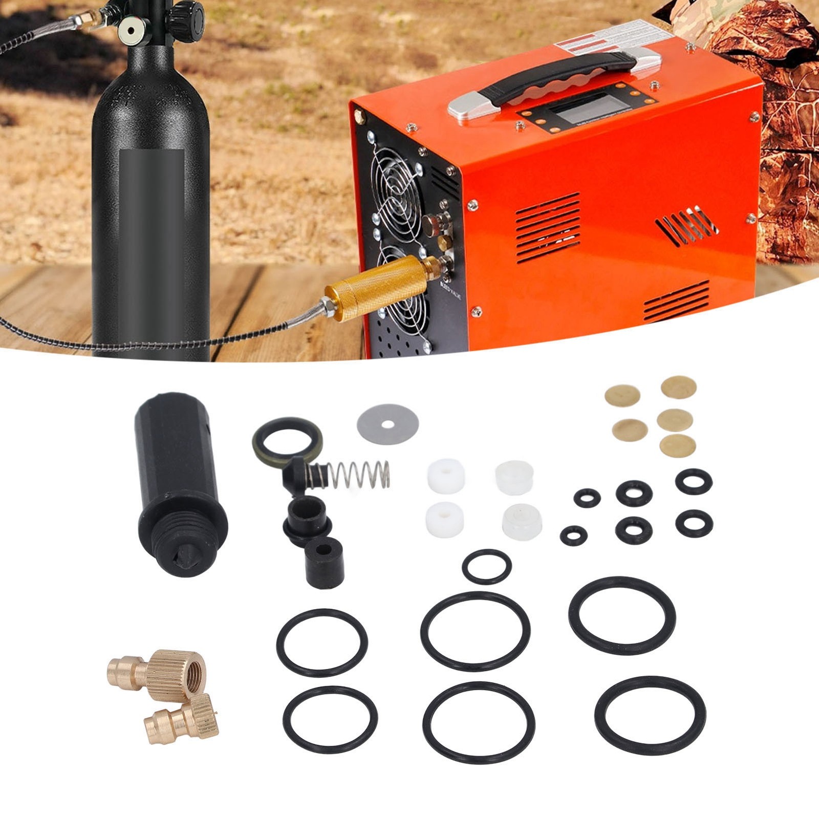 PCP Air Compressor Parts Durable High Pressure Pump Accessories