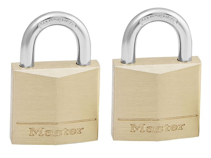 Master Lock - Cadenas en Laiton 30mm x 2