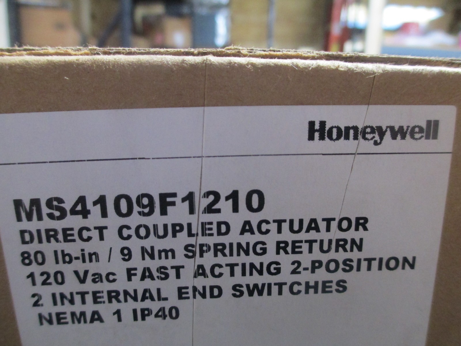 Honeywell MS4109F1210 Actuator NEW!