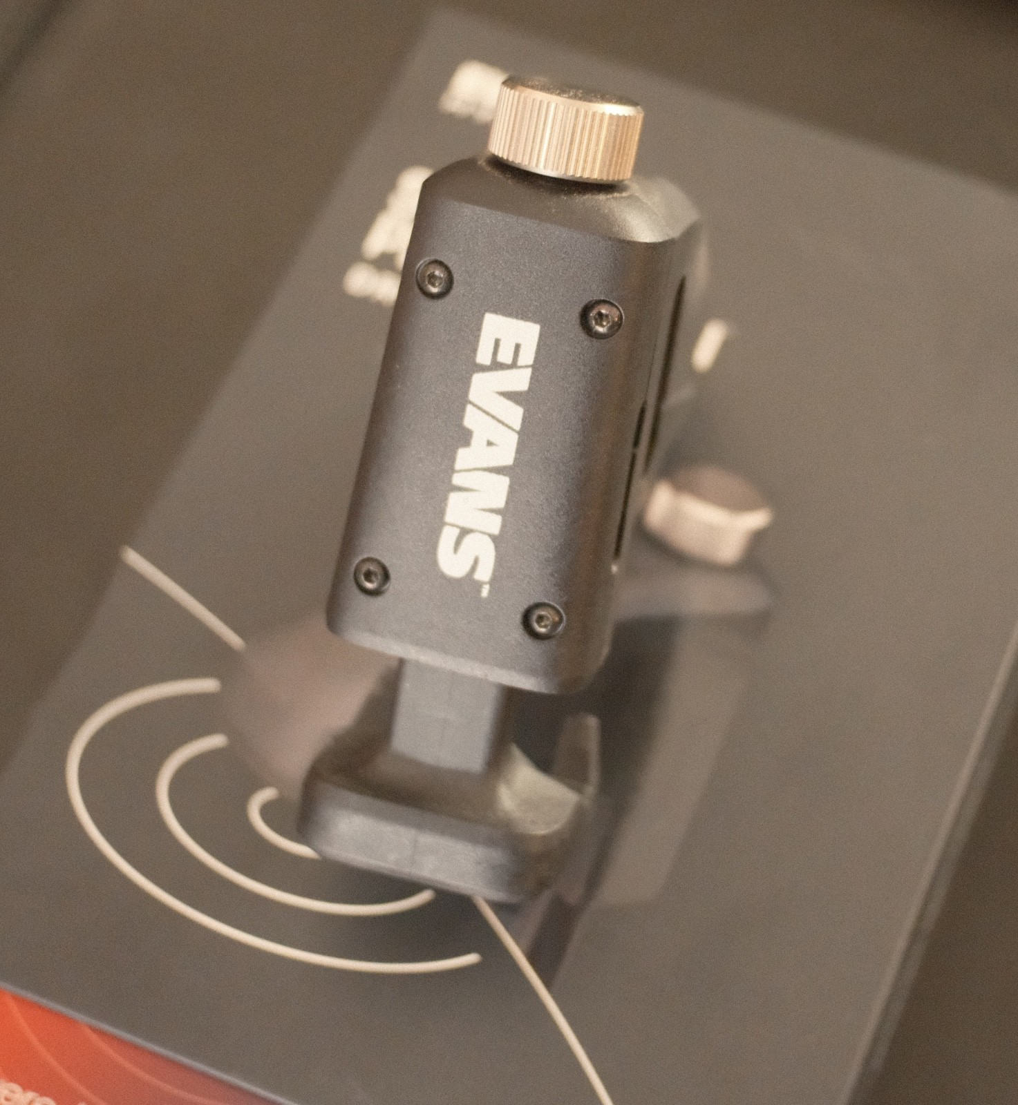 Evans - Hybrid Sensory Percussion Drum Sensor.
