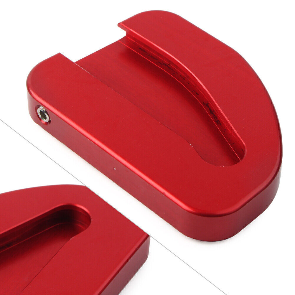Side Stand Enlarger Plate Kickstand Pad Red For Honda GoldWing GL1800 10-17