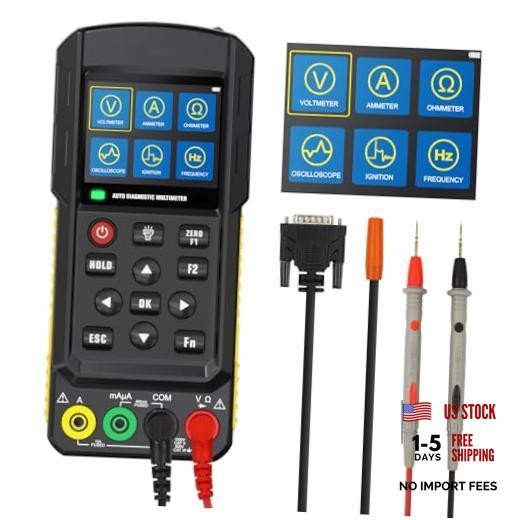Automotive Digital Multimeter Tester - Multimeter Tester with Oscilloscope