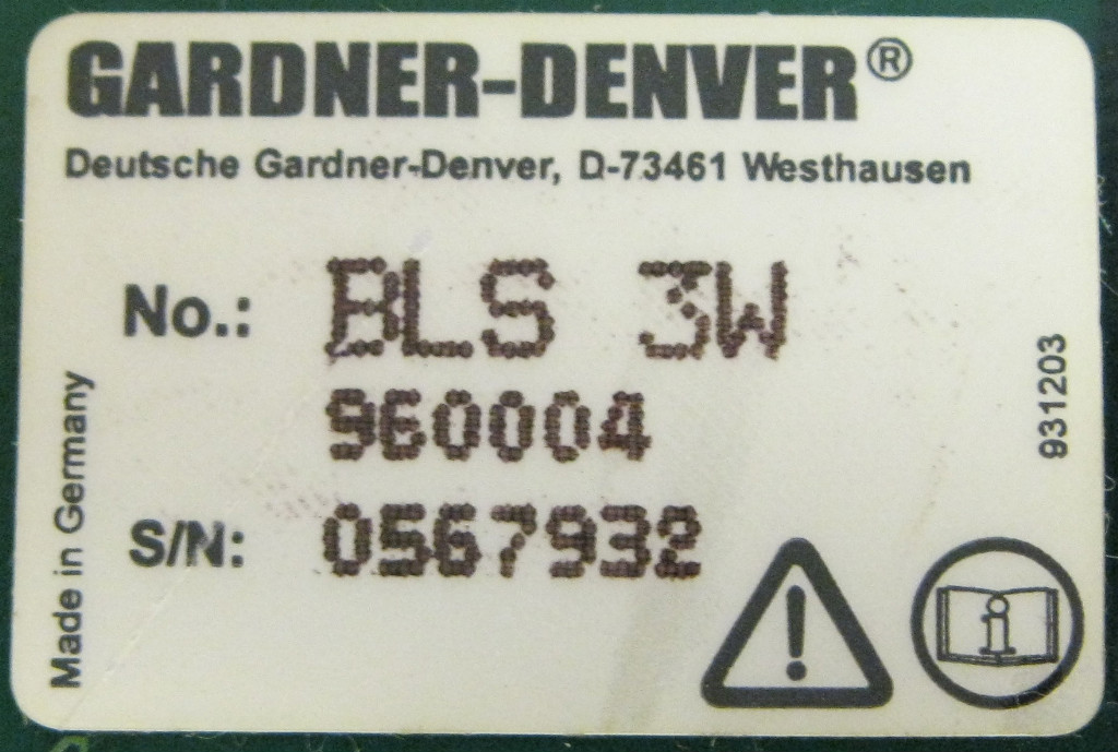 Gardner Denver BLS3W