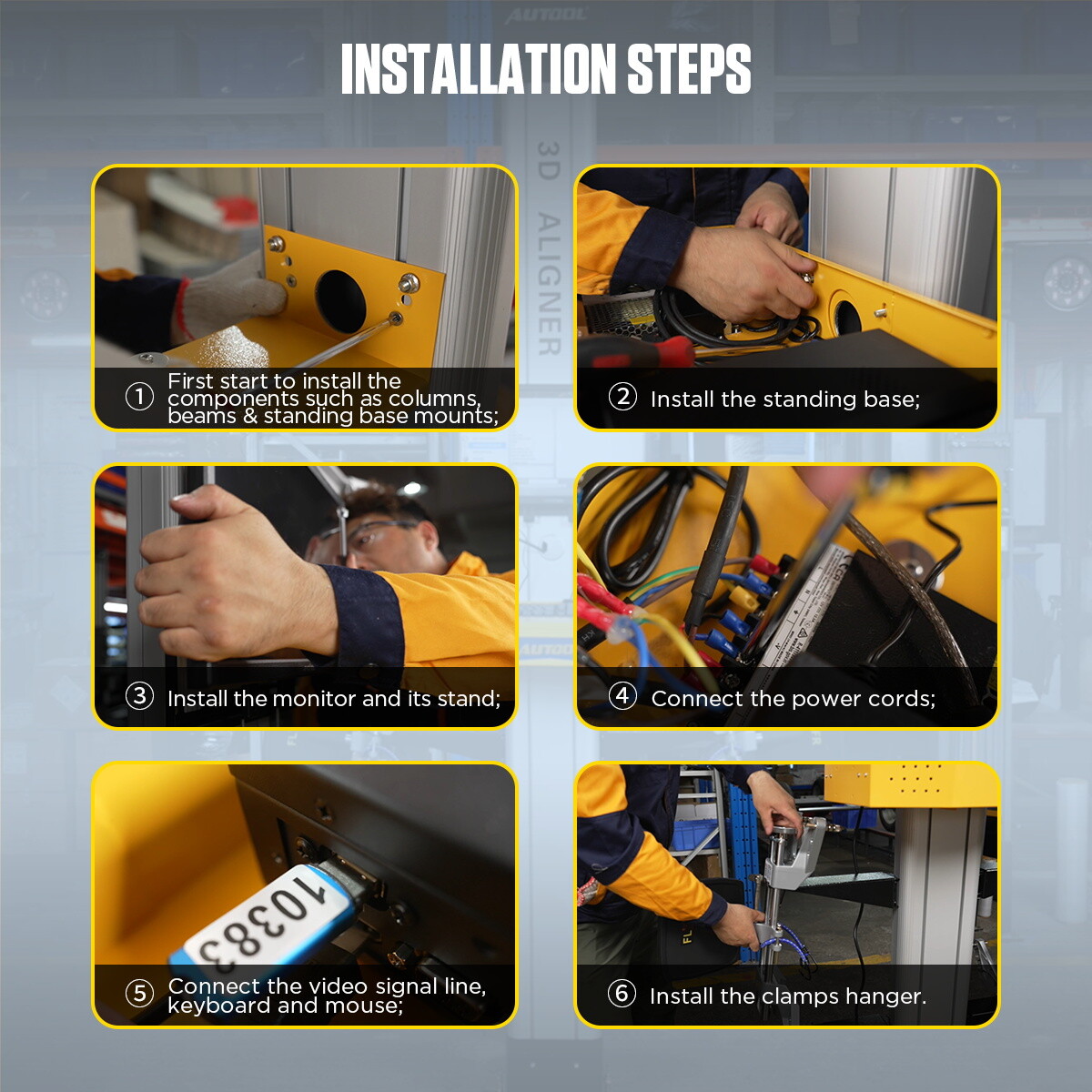 3D Wheel Alignment Machine Wheel Aligner Car Wheel Alignment System Tire Aligner