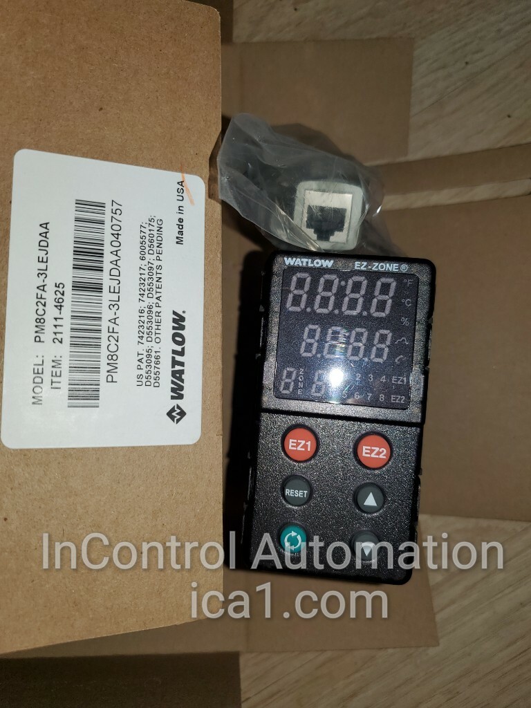 Watlow EZ-ZONE Temperature Controller PM8C2FA-3LEJDAA ,  ModBus TCP / Ethernet