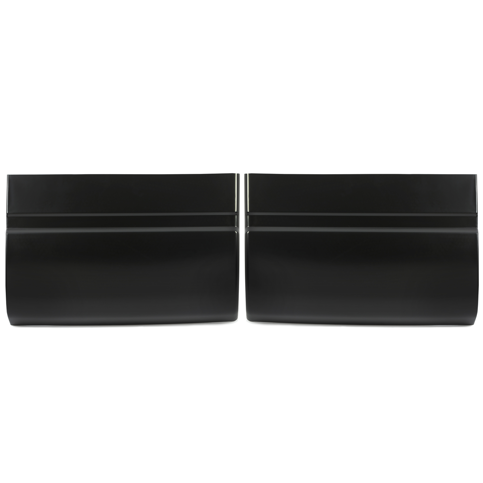 For 88-98 Chevy C/K 1500 2 Dr Extended Cab Corners Steel Rust Repair Panel Pair