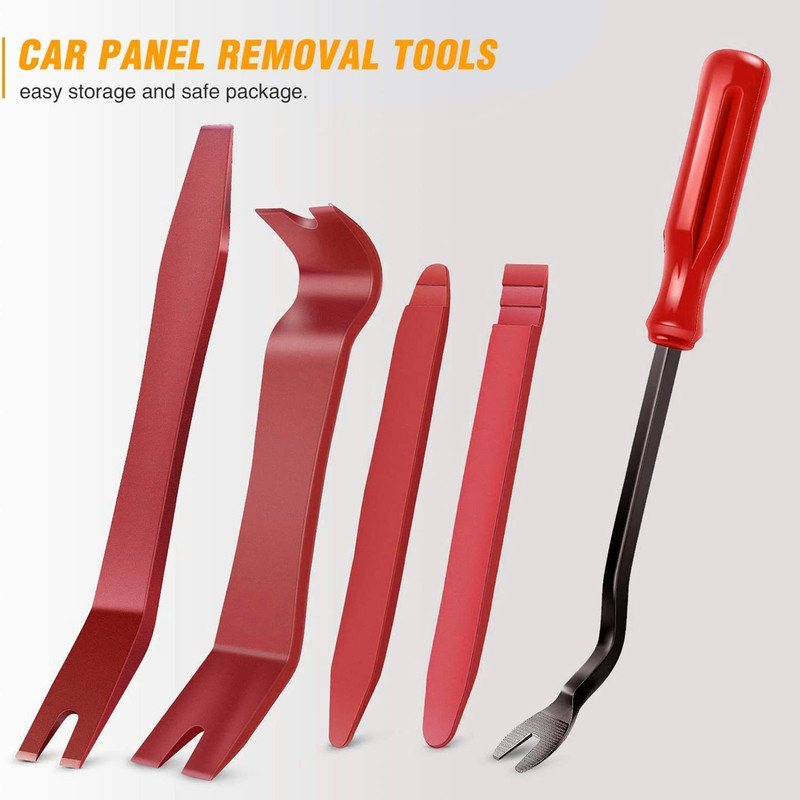 5 PCS Nylon Auto Trim Removal Tool Kit No-Scratch Removal Tool Kit for Car Panel