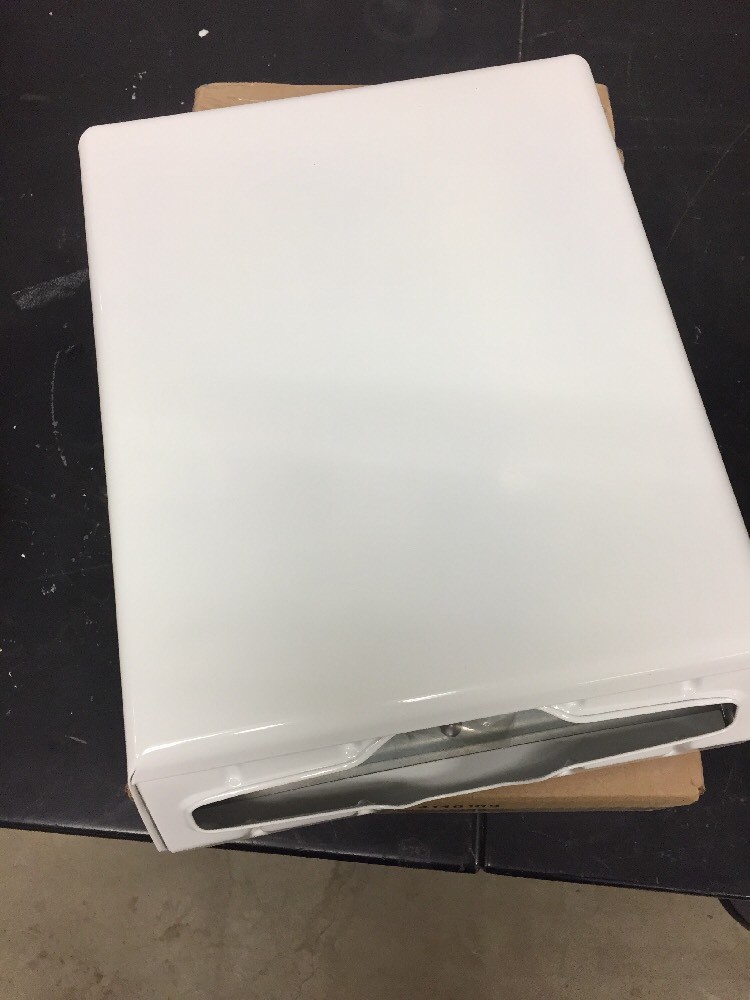 T170 Model WH, Multi-fold / C-Fold White Bathroom Towel Dispenser Fixture