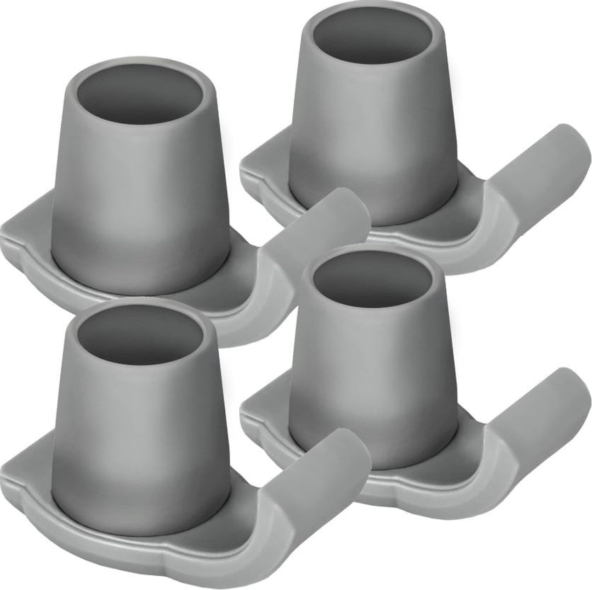 4 Pack Walker Skis Glides for Folding Walkers, Essentials Universal Walker