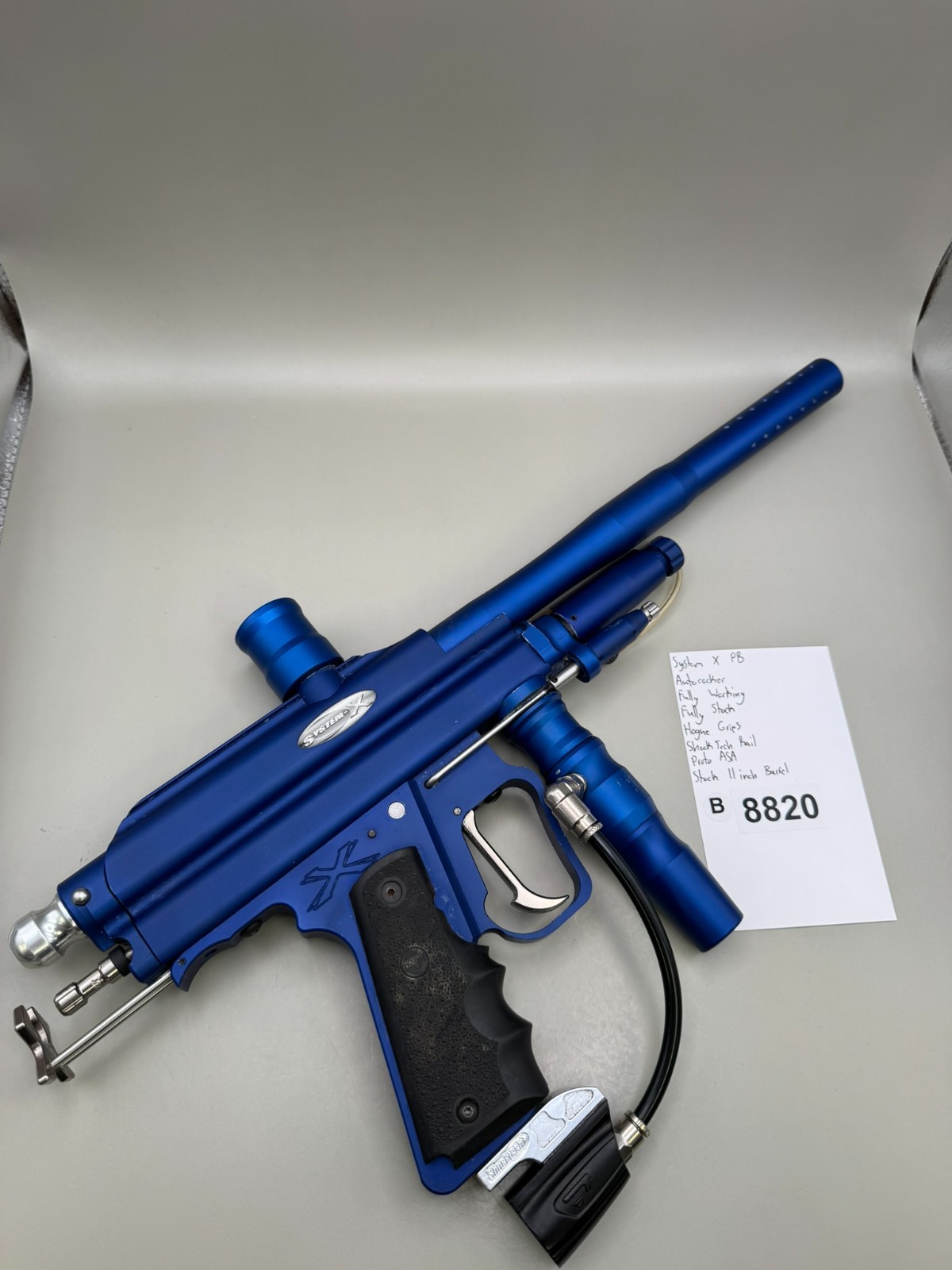System X PB Autococker - Paintball Marker Fully Working